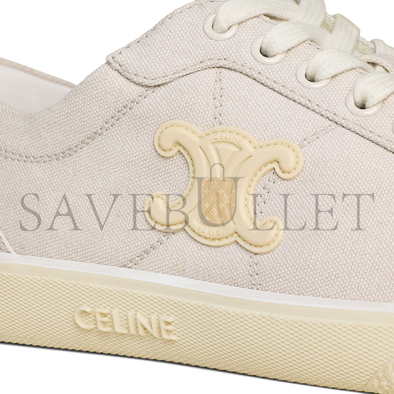 CELINE ALAN SNEAKER WITH TRIOMPHE IN CANVAS 363675148C.09GC